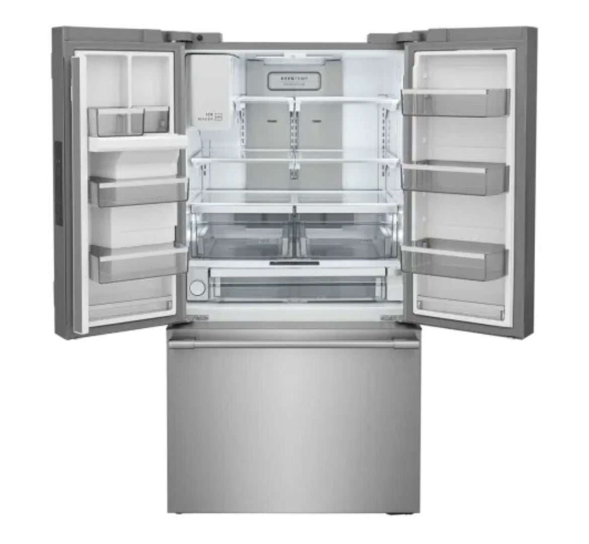 Frigidaire 36 Inch Wide 27.8 Cu. Ft. Energy Star Certified French Door Refrigerator with Temp Drawer - Open Box