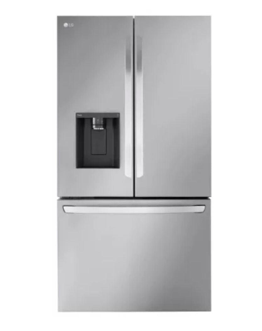 LG 36 Inch Wide 30.7 Cu. Ft. Energy Star Certified Fingerprint Resistant French Door