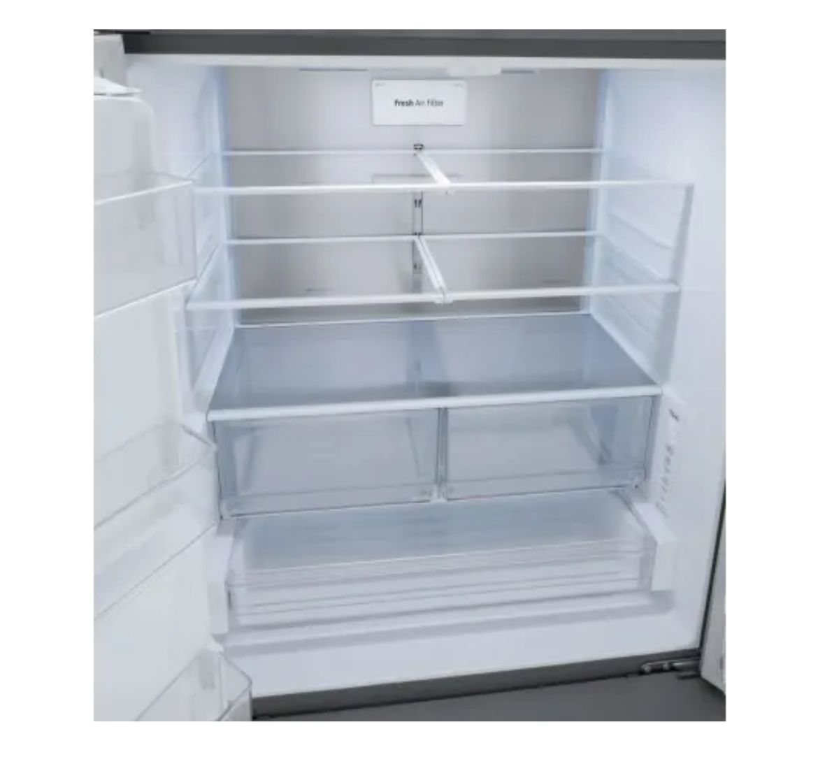 LG 36 Inch Wide 30.7 Cu. Ft. Energy Star Certified Fingerprint Resistant French Door