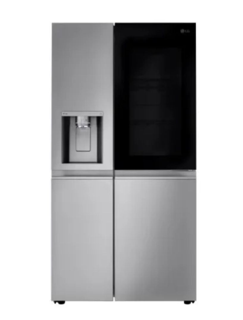 LG 36 Inch Wide 27.1 Cu. Ft. Energy Star Certified Side By Side Refrigerator with Craft Ice and InstaView