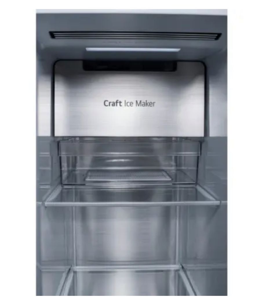 LG 36 Inch Wide 27.1 Cu. Ft. Energy Star Certified Side By Side Refrigerator with Craft Ice and InstaView