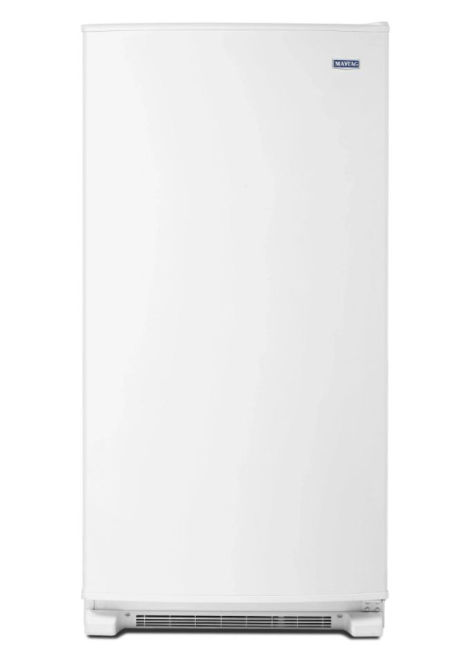 33 Inch, 20 Cu. Ft. Freestanding Upright Freezer with Led Lighting: White - Open Box