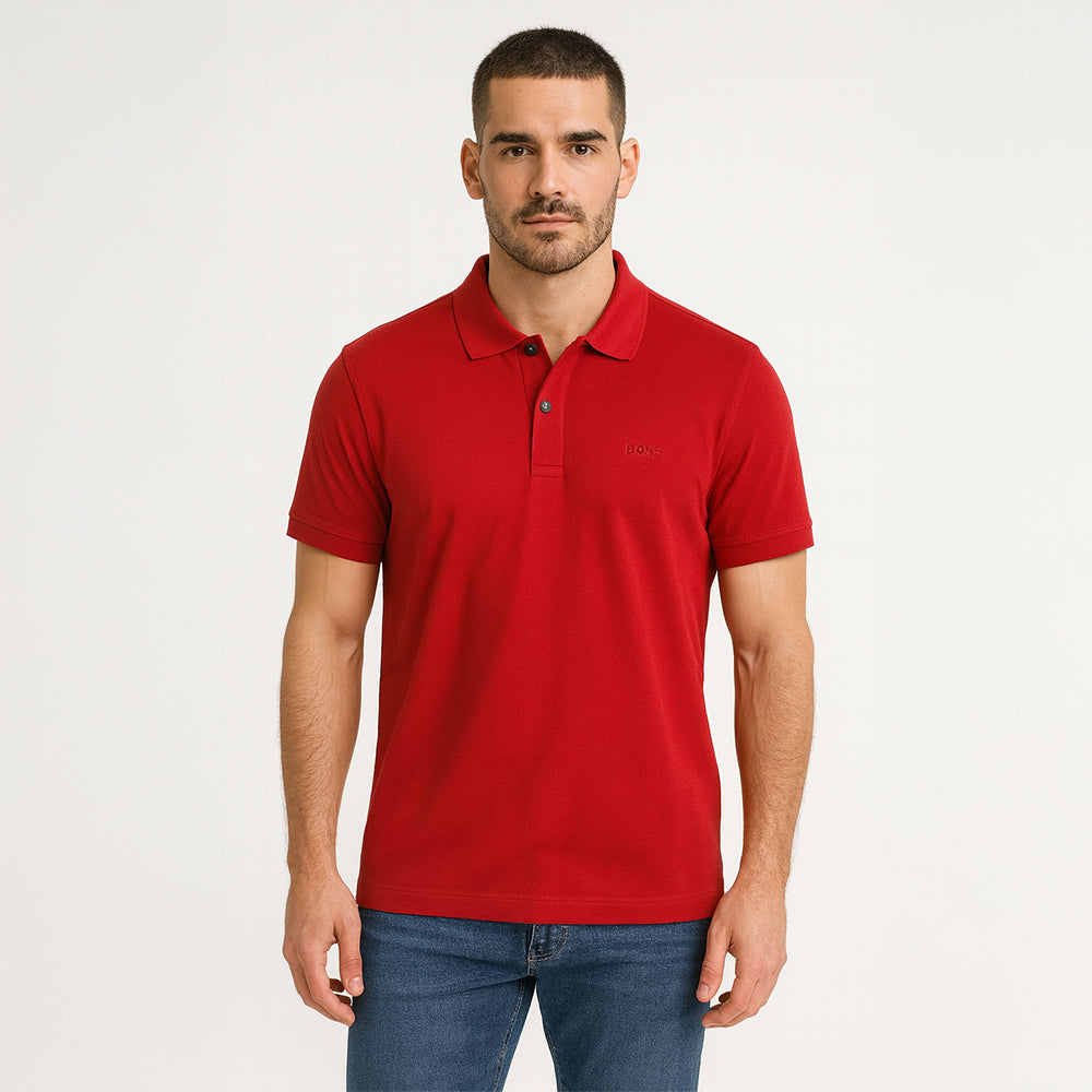 Hugo Boss Slim Fit Polo – Men’s Size Small (Red)